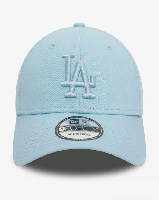 Casquette New Era League Essential 9FORTY LA Dodgers bleu clair NE3387
