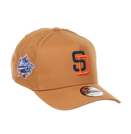 Casquette New Era snapback 9Forty marron des San Diego Padres MLB World Series 1998 NE9507