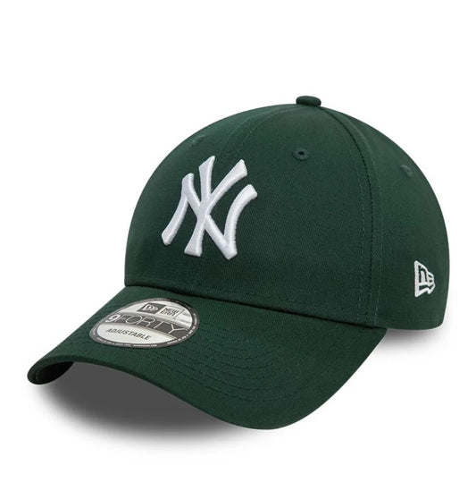 Casquette New Era 9FORTY Adjustable New York Yankees League Essential Vert foncé NE1456