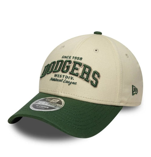 Casquette New Era 9FORTY M-Crown LA Dodgers MLB Wordmark Vert Foncé NE1814