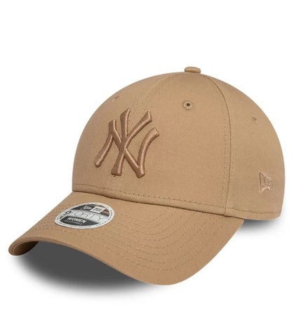 Casquette New Era 9FORTY New York Yankees League Essential Marron Femme NE1463