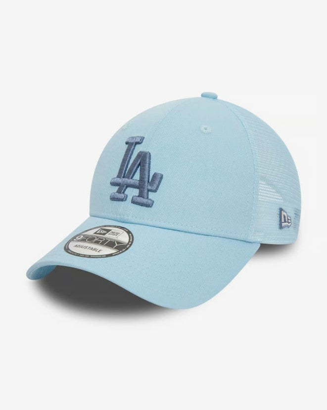 Casquette New Era Home Field 9FORTY Trucker LA Dodgers Bleu clair NE3619
