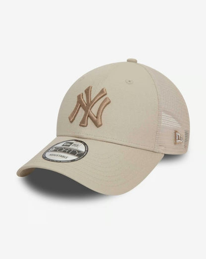 Casquette New Era Home Field 9FORTY Trucker NY Yankees beige NE3621