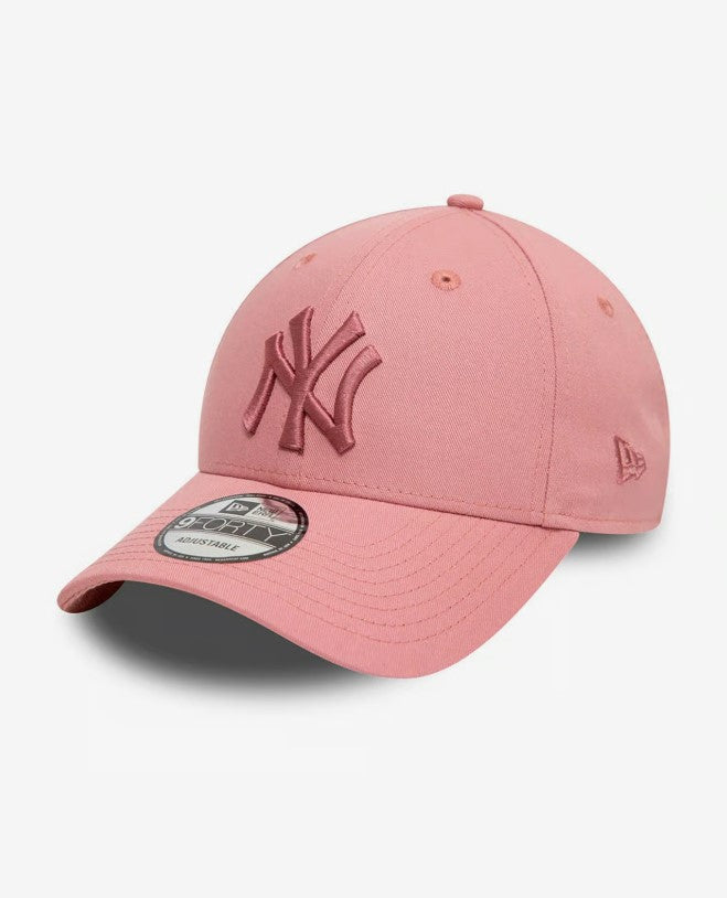 Casquette New Era League Essential Color 9FORTY rose des Yankees de New York NE5153
