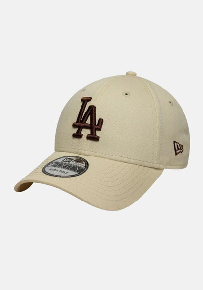 Casquette New Era MLB League Essential 9Forty LA Los Angeles Dodgers Beige NE1709