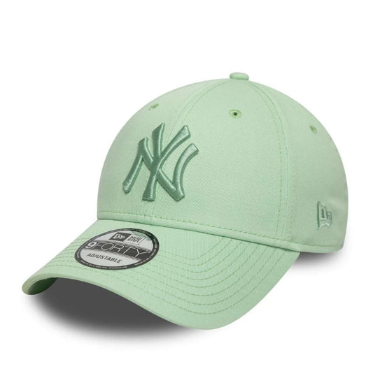 Casquette New Era de baseball New York Yankees 9FORTY League Essential Vert pastel NE7403
