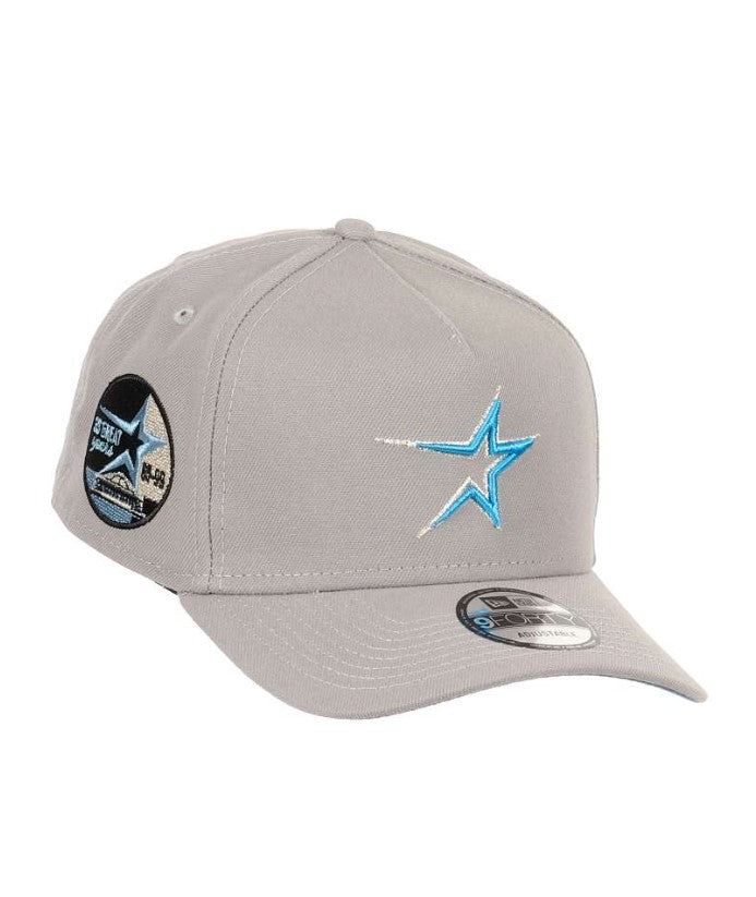 Casquette New Era snapback 9Forty A-Frame Gray Sky des Astros de Houston MLB NE8400