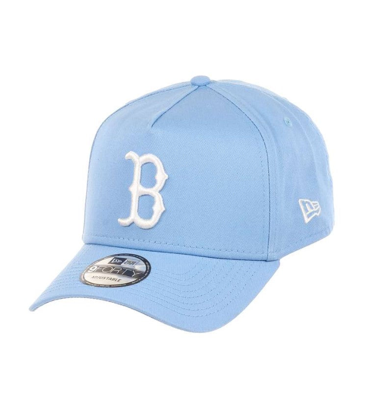 Casquette New Era snapback 9Forty A-Frame bleu ciel des Red Sox de Boston NE2131