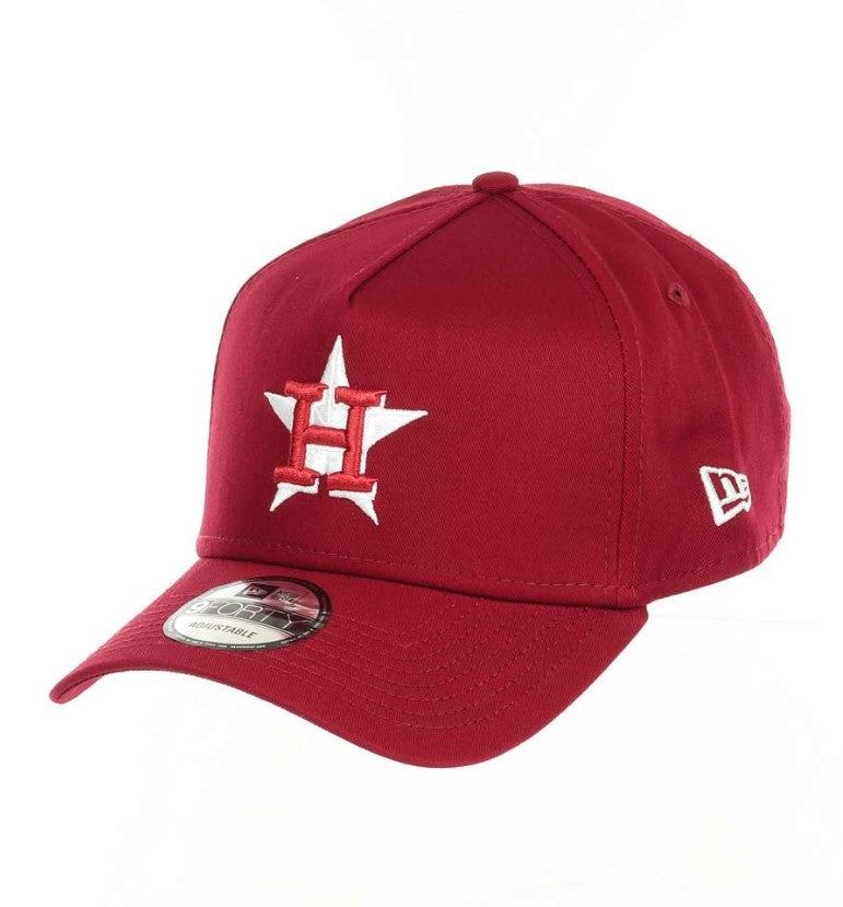 Casquette New Era snapback Cardinal 9Forty A-Frame des Astros de Houston MLB NE5403