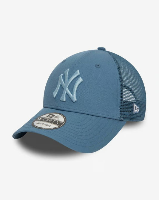 Casquette Trucker New Era Home Field 9FORTY NY Yankees bleu pâle NE3620