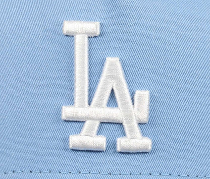 Casquette New Era snapback 9Forty A-Frame bleu ciel Cooperstown des Dodgers de Los Angeles MLB NE5460