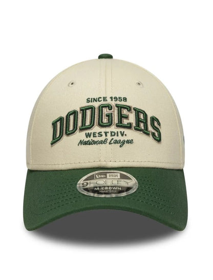Casquette New Era 9FORTY M-Crown LA Dodgers MLB Wordmark Vert Foncé NE1814