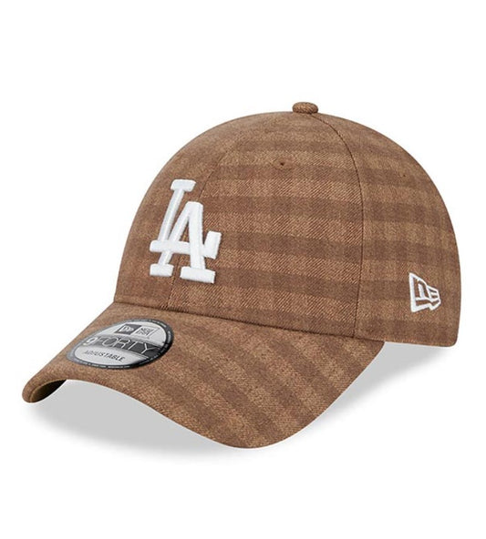 Casquette New Era 9Forty Flannel Dodgers Camel NE4730
