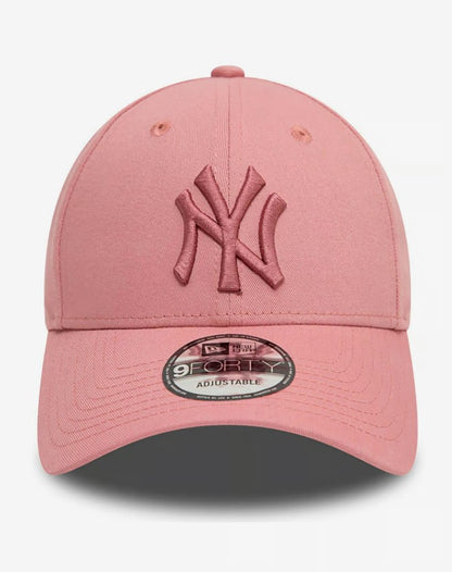 Casquette New Era League Essential Color 9FORTY rose des Yankees de New York NE5153
