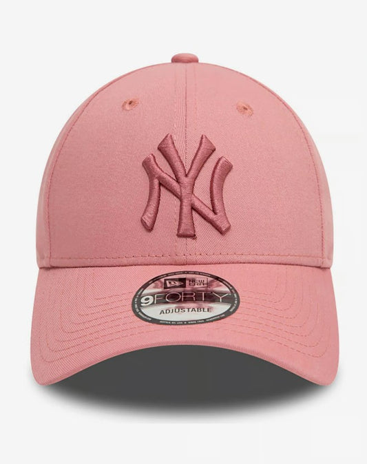 Casquette New Era League Essential Color 9FORTY rose des Yankees de New York NE5153