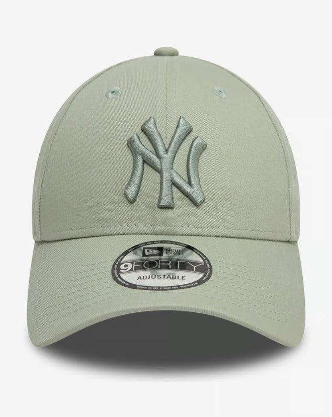 Casquette New Era League Essential Color 9FORTY verte des Yankees de New York NE5160