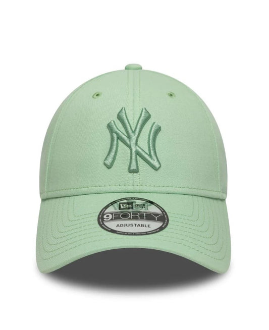 Casquette New Era de baseball New York Yankees 9FORTY League Essential Vert pastel NE7403