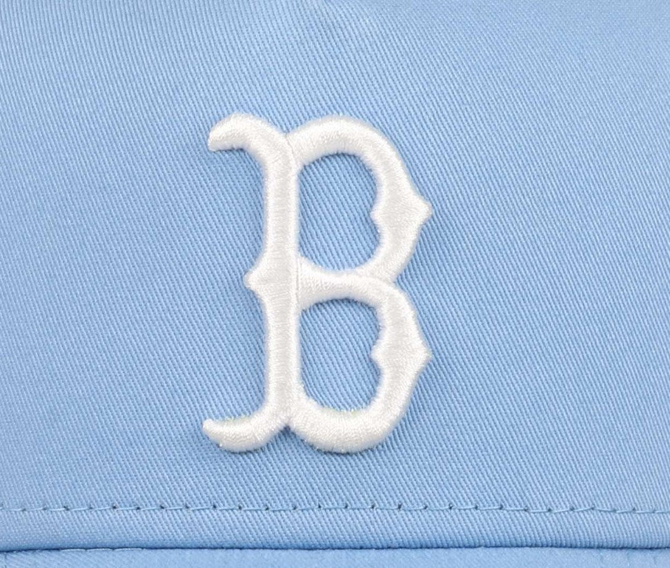 Casquette New Era snapback 9Forty A-Frame bleu ciel des Red Sox de Boston NE2131