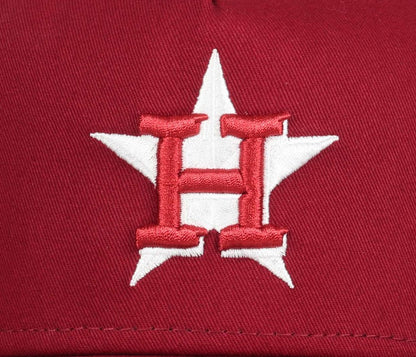 Casquette New Era snapback Cardinal 9Forty A-Frame des Astros de Houston MLB NE5403