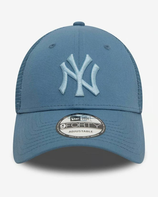 Casquette Trucker New Era Home Field 9FORTY NY Yankees bleu pâle NE3620