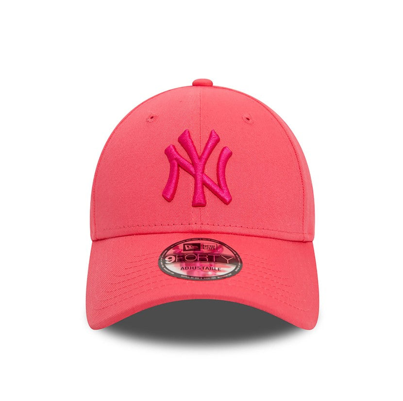 Casquette de jockey 9FORTY rose essentielle de la ligue des Yankees de New York NE3380