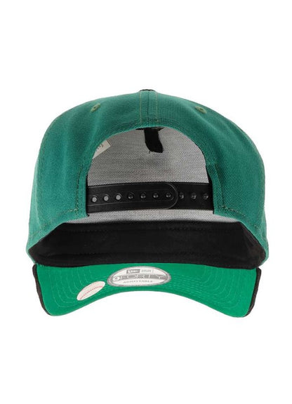 Casquette snapback 9Forty A-Frame New Era avec patch latéral vert et noir des Yankees de New York Série mondiale MLB 1998 NE6319