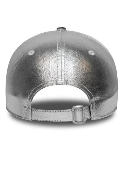 Casquette New Era Femme 9FORTY New York Yankees MLB Metallic Argent NE8957