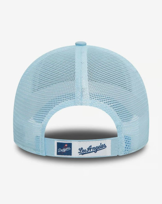 Casquette New Era Home Field 9FORTY Trucker LA Dodgers Bleu clair NE3619