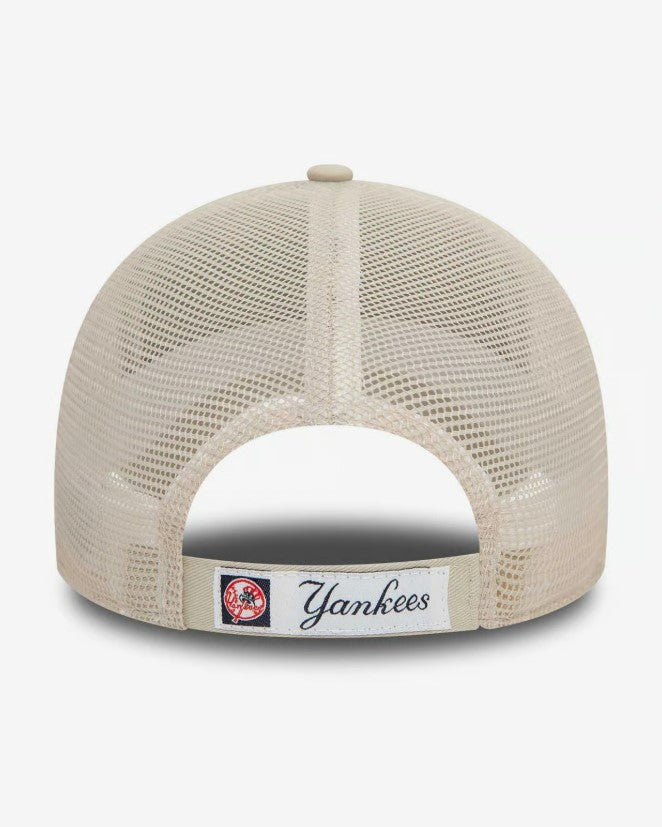 Casquette New Era Home Field 9FORTY Trucker NY Yankees beige NE3621