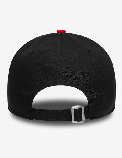 Casquette New Era NBA Side Patch 9FORTY Chicago Bulls noir rouge blanc NE7446