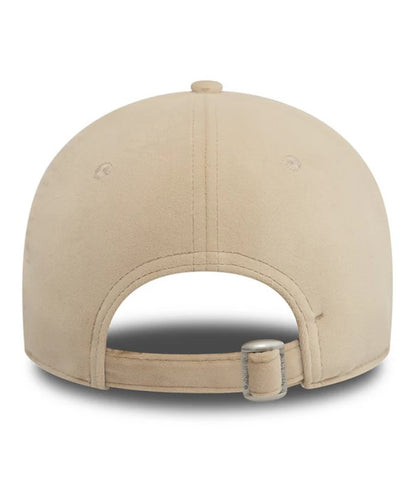 Casquette New Era Velour Diamante 9Forty MLB Los Angeles Dodgers beige blanc femme NE0871