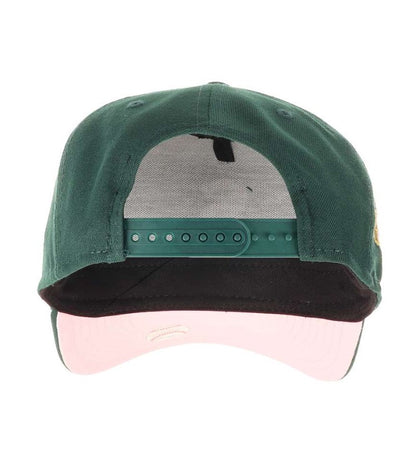 Casquette New Era ajustable 9Forty A-Frame vert foncé des Braves d'Atlanta NE3125