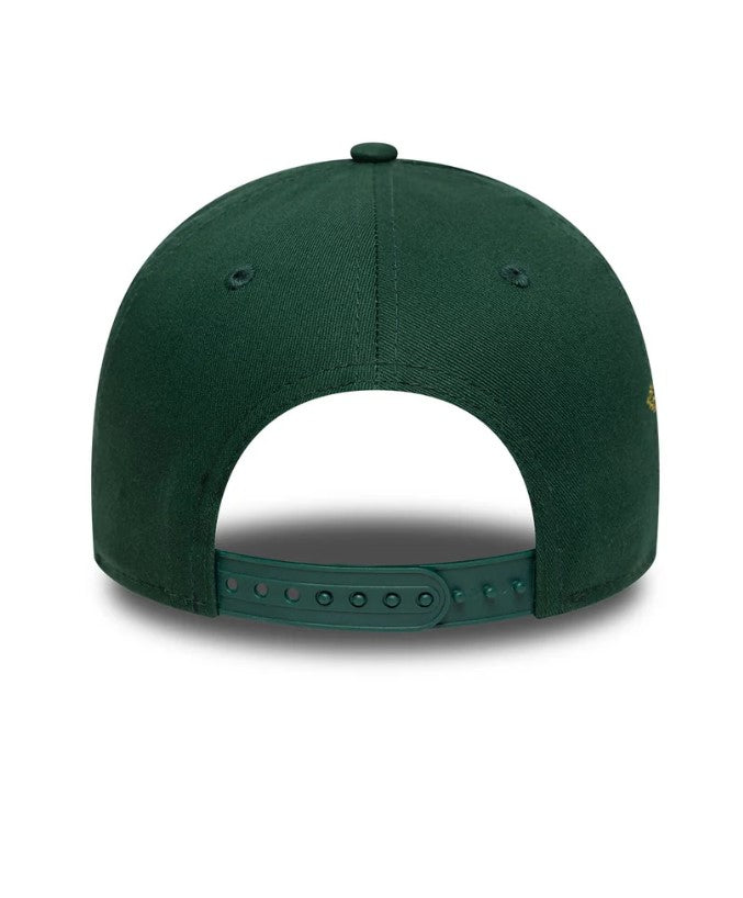 Casquette New Era ajustable New York Yankees MLB Icon vert foncé 9FORTY E-Frame NE1251