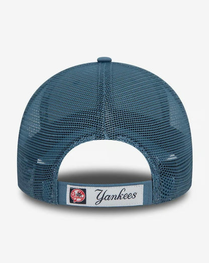 Casquette Trucker New Era Home Field 9FORTY NY Yankees bleu pâle NE3620